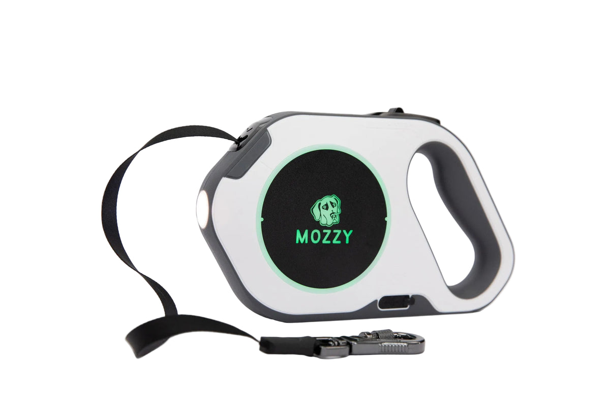 Mozzy Retractable LED Leash (+ FREE Bag Holder)