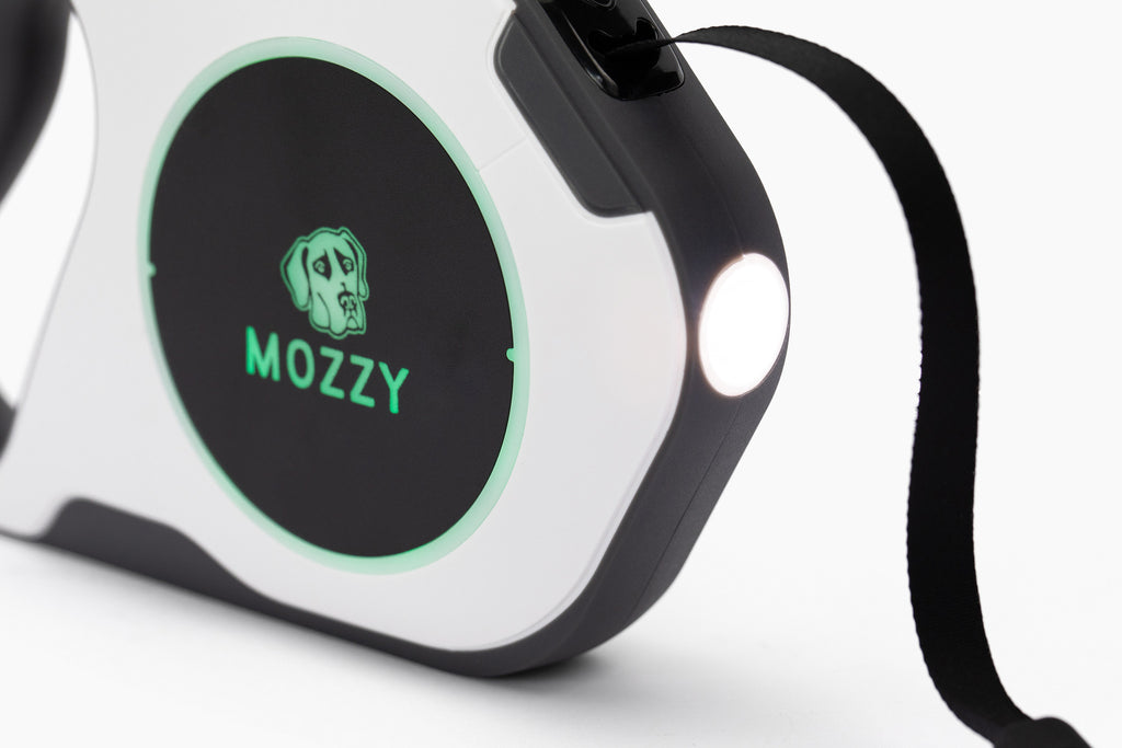 Mozzy Retractable LED Leash (+ FREE Bag Holder)