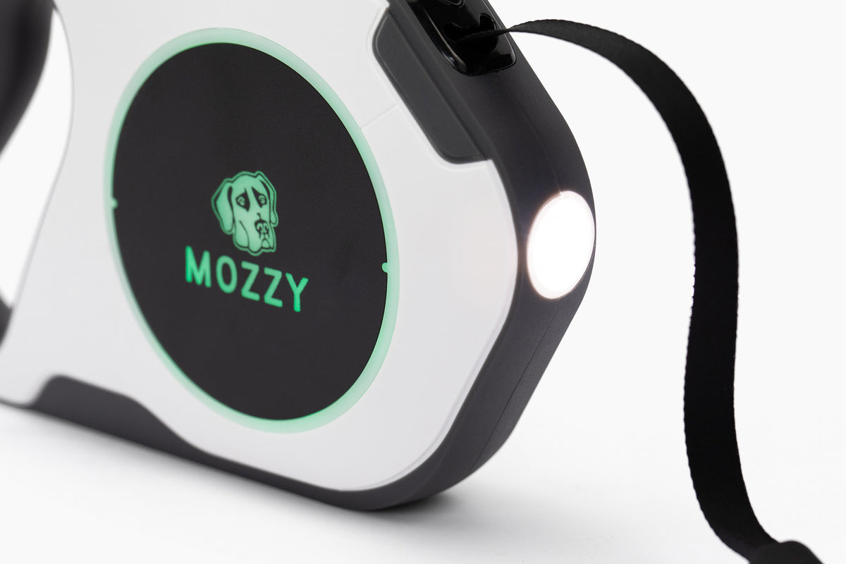 Mozzy Retractable LED Leash (+ FREE Bag Holder)